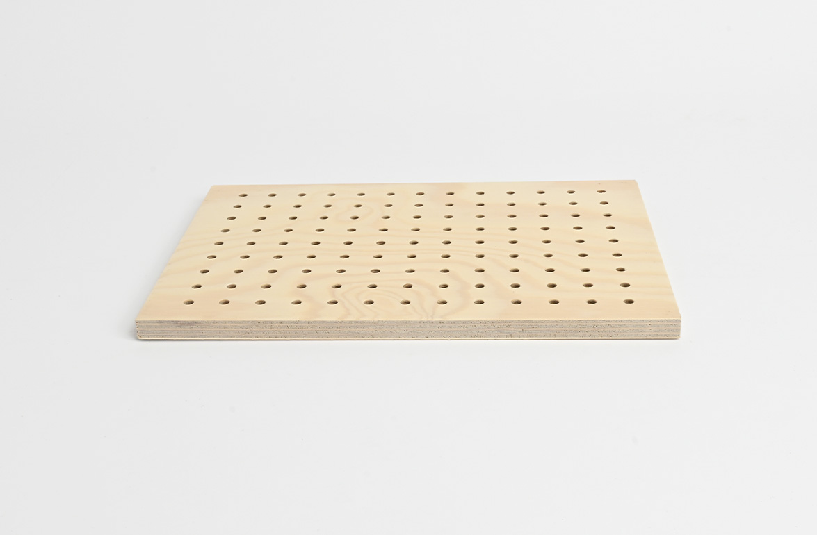 Keflico Design Panel SONO, Tonet skrællet fyr, 100% PEFC